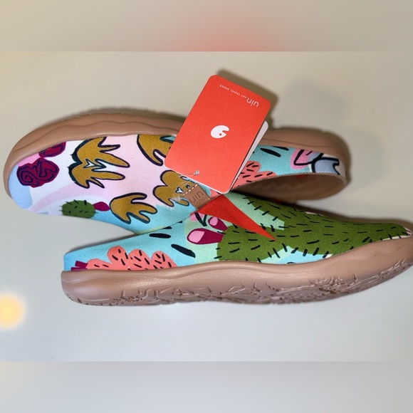 NWT UIN WOMENS CACTUS SLIPON MULES SZ 10 - Picture 6 of 7